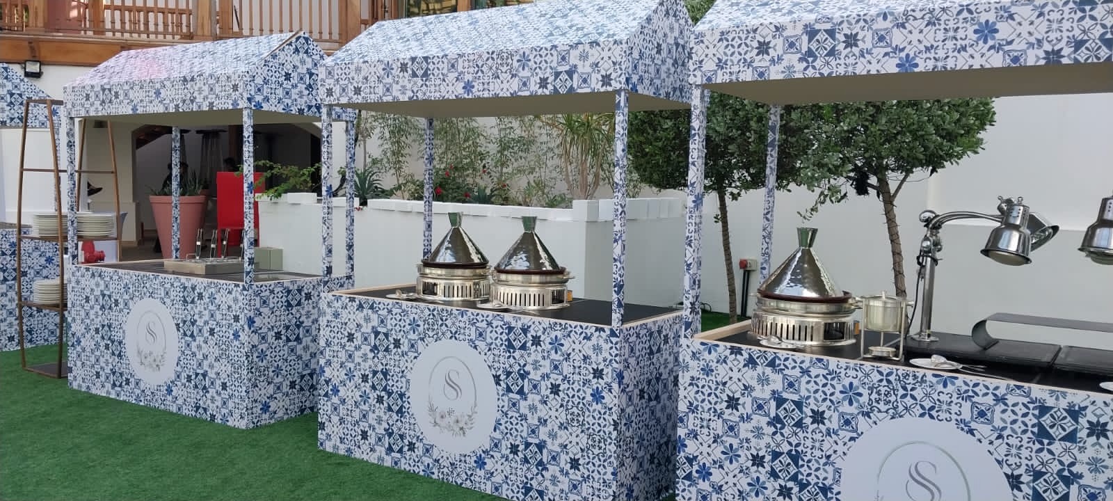 Buffet Table Branding